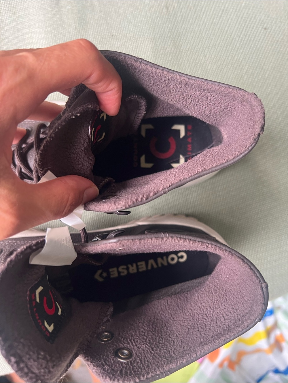 Converse Chuck Taylor All Star Lugged 2.0 Counter Climate High 'Velvet Brown' - Picture 8 of 10